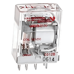 Relevador electromecánico SPDT de 15 A para montaje en socket o riel DIN, bobina de 24 V CA para sistemas BMS