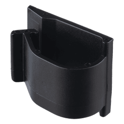 Clip de Nylon 6.6 con Adhesivo, Para Cables de Hasta 15.8 mm de Diámetro, Uso Interior/Exterior, Color Negro, Paquete de 100pz