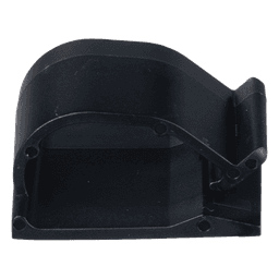 Clip de Nylon 6.6 con Adhesivo, Para Cables de Hasta 9.7 mm de Diámetro, Uso Interior/Exterior, Color Negro, Paquete de 100pz