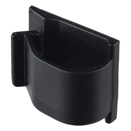 Clip de Nylon 6.6 con Adhesivo, Para Cables de Hasta 9.7 mm de Diámetro, Uso Interior/Exterior, Color Negro, Paquete de 100pz