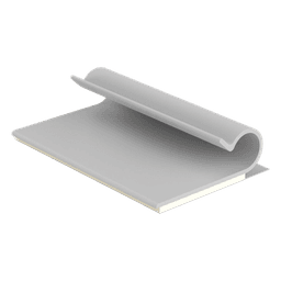 Clip Adhesivo Tipo J, Para Cables de Hasta 6.4 mm de Diametro, Uso Interior, Color Gris, Paquete de 100pz 