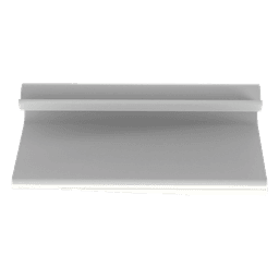 Clip Adhesivo Tipo J, Para Cables de Hasta 6.4 mm de Diametro, Uso Interior, Color Gris, Paquete de 100pz 
