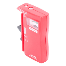 Probador de Baterías / 9 Vcc / 1.5 Vcc / AA-AAA-C-D / Aguja Analógica / Indicador por Color