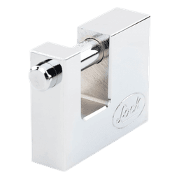 Candado para Cortina Metálica / Cilindro 5 Pernos / Nivel de Seguridad 6 / Grillete 12 mm / Cuerpo 20 mm / Cavidad 30 mm