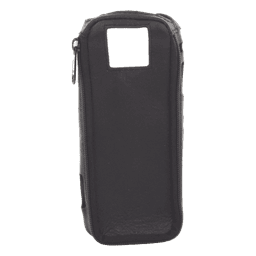 Funda de Piel Reforzada / Visor Frontal Transparente / Cierre Metálico / Compatible IC-A25