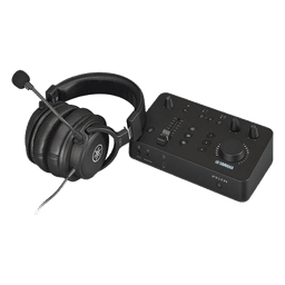 Kit de Audio para Gaming | Controlador + Auriculares | Entradas/Salidas de Audio y Video | Conexión USB