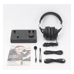 Kit de Audio para Gaming | Controlador + Auriculares | Entradas/Salidas de Audio y Video | Conexión USB