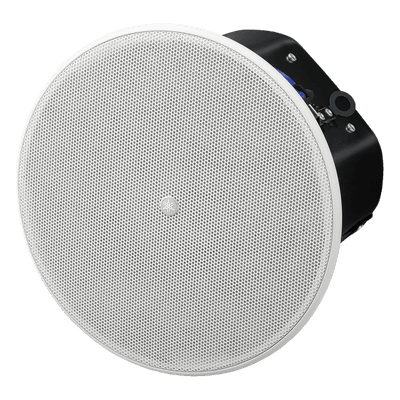 PAR DE ALTAVOCES DE PLAFON RANGO COMPLETO 6.5IN BASS REFLEX, 8 OHMS/70/100V