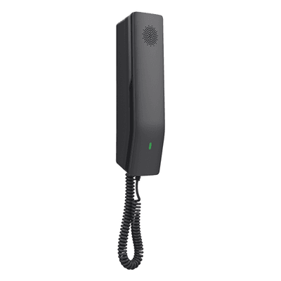 Teléfono IP para Hoteles / Altavoz HD / 2 Cuentas y Líneas SIP / 10 Teclas de Marcación Rápida / 3 Teclas Programables / Códec OPUS / Gestión GDMS / Instalación en Escritorio y Pared / PoE 100 Mbps