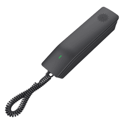 Teléfono IP para Hoteles / Altavoz HD / 2 Cuentas y Líneas SIP / 10 Teclas de Marcación Rápida / 3 Teclas Programables / Códec OPUS / Gestión GDMS / Instalación en Escritorio y Pared / PoE 100 Mbps