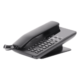 Teléfono IP Hotelero / 2 Líneas SIP / Audio HD Opus / 6 Teclas Programables / 10 Marcación Rápida / Montaje Pared o Escritorio