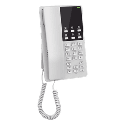 Teléfono IP Hotelero / Wi-Fi Dual Band 2.4/5 GHz / 2 Líneas SIP / Audio HD Opus / Resiliencia 30% Pérdida de Paquetes / Montaje en Pared