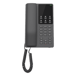 Teléfono IP Hotelero / Wi-Fi Dual Band 802.11ac / 2 Líneas SIP / Audio HD Opus / 6 Teclas Programables / 10 Marcación Rápida / Gestión en la Nube