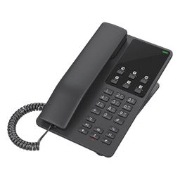 Teléfono IP Hotelero / Wi-Fi Dual Band 802.11ac / 2 Líneas SIP / Audio HD Opus / 6 Teclas Programables / 10 Marcación Rápida / Gestión en la Nube