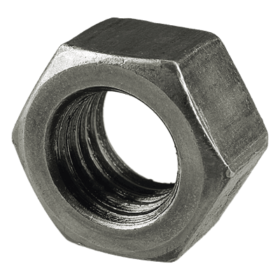 Tuerca Hexagonal / Acero al Carbono Grado 2 / Galvanizada / 3/8" (9.5 mm) / 100 Piezas
