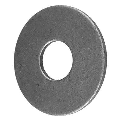 Arandela Plana Galvanizada / 3/8" / Acero al Carbón Grado 2 / 150 Piezas / Diámetro Interno 11.3 mm / Diámetro Externo 25.4 mm