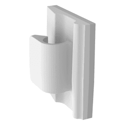 Clip de Nylon 6.6 con Adhesivo, Para Cables de Hasta 15.8 mm de Diámetro, Uso Interior, Color Natural, Paquete de 1000pz
