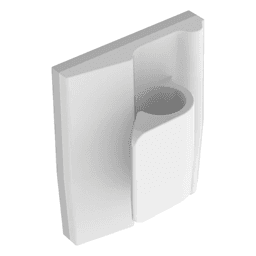 Clip de Nylon 6.6 con Adhesivo, Para Cables de Hasta 15.8 mm de Diámetro, Uso Interior, Color Natural, Paquete de 1000pz