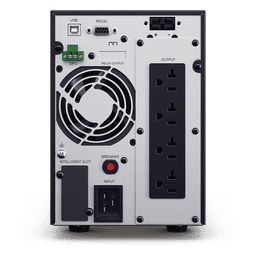 UPS de 2000 VA/1800 W, Online Doble Conversión, Entrada 120 Vca NEMA 5-20P, Onda Senoidal Pura, Tipo Torre, Con 6 Tomas NEMA 5-20R