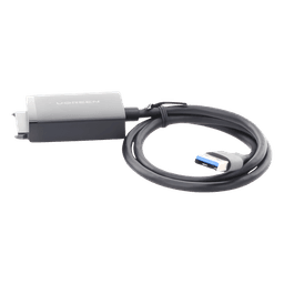 Adaptador USB 3.0 a SATA III | Compatible con Disco Duro HDD y SSD de 2.5" y 3.5" de hasta 12 TB | Velocidad USB 3.0 de hasta 5 Gbps | Alta Velocidad con UASP & TRIM | Cable de 50 cm.