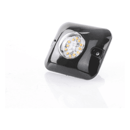 Luz Oculta Ultra Brillante con 12 LED, Color Ambar