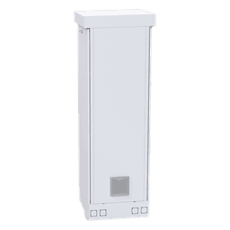 Gabinete para Piso, Capacidad, 31 Unidades de Rack, Doble puerta y Postes frontales e intermedios ajustables, Color Blanco, Se envía el Gabinete Armado.