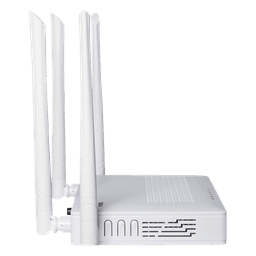 ONU Dual GPON/EPON / Wi-Fi Doble Banda 2.4 y 5 GHz / EasyMesh / 2 Puertos LAN Gigabit / AC1200 / 4 Antenas 5 dBi