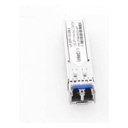 Transceptor Óptico SFP (Mini-Gbic) / Monomodo 1310 nm / 1.25 Gbps / 1000BASE / Conectores LC/UPC Dúplex / DDM / Hasta 5 km 