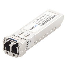 Transceptor Óptico SFP+ (Mini-Gbic) / Monomodo 1310 nm / 10 Gbps / 10GBASE / Conectores LC/UPC Dúplex / DDM / Hasta 5 km 