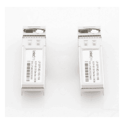 Transceptores Ópticos Bidireccionales SFP+ (Mini-Gbic) / Monomodo 1270 & 1330 nm / 10 Gbps / 10GBASE-BX / Conector LC/UPC Simplex / DDM / Hasta 10 km / 2 Piezas 