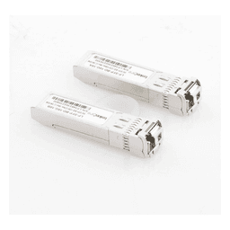 Transceptores Ópticos Bidireccionales SFP+ (Mini-Gbic) / Monomodo 1270 & 1330 nm / 10 Gbps / 10GBASE-BX / Conector LC/UPC Simplex / DDM / Hasta 10 km / 2 Piezas 