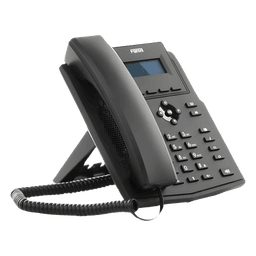 Teléfono IP / 2 Líneas SIP / Pantalla LCD 2.3" 132x64 / Audio HD G.722 y Opus / Conferencia 6 Vías / PoE 802.3af / Puertos Ethernet Duales Gigabit / Soporte EHS
