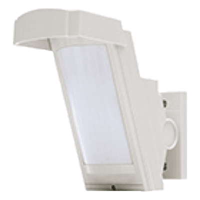 Detector de Movimiento doble tecnologia MW&PIR/ 100% Exterior /  Cableado / Hasta 12 metros a 85°; de cobertura/ Instalación a 3 metros / Compatible con cualquier panel de alarma