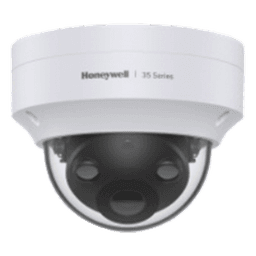 Minidomo IP robusto de 5 Megapíxeles con lente fijo de 2.8 mm, IR inteligente de 40 m y WDR 120 dB para exterior