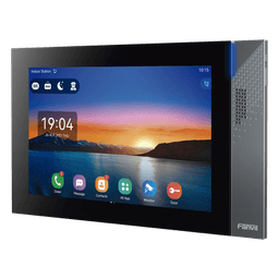 Monitor IP/SIP para Interior / Pantalla Táctil 10.1" / Android 9.0 / Wi-Fi Dual Band / Bluetooth 5.0 / PoE / 8 Entradas de Alarma