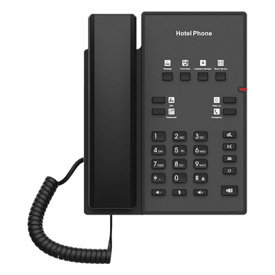 Teléfono IP / 8 Teclas Programables / Audio HD / PoE / 2 Cuentas SIP / Montaje Pared o Escritorio