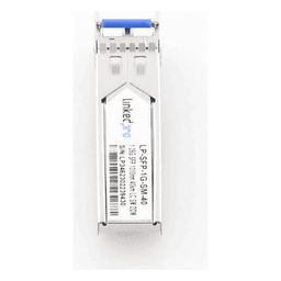 Transceptor Óptico SFP (Mini-Gbic) / Monomodo 1310 nm / 1.25 Gbps / 1000BASE-EX / Conectores LC/UPC Dúplex / DDM / Hasta 40 km 