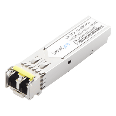 Transceptor Óptico SFP (Mini-Gbic) / Monomodo 1550 nm / 1.25 Gbps / 1000BASE-ZX / Conectores LC/UPC Dúplex / DDM / Hasta 100 km