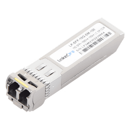 Transceptor Óptico SFP+ (Mini-Gbic) / Monomodo 1550 nm / 10 Gbps / 10GBASE-ZR / Conectores LC/UPC Dúplex / DDM / Hasta 100 km
