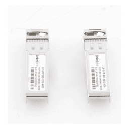 Transceptores Ópticos Bidireccionales SFP+ (Mini-Gbic) / Monomodo 1270 & 1330 nm / 10 Gbps / 10GBASE-BX / Conector LC/UPC Simplex / DDM / Hasta 60 km / 2 Piezas 