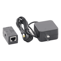 Inyector PoE / 10/100 Mbps / 2 x RJ45 / 18 VDC 660 mA / 90-264 VAC / LED Estado / 51 x 25 x 26.5 mm