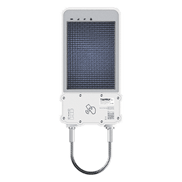 Cerradura Inteligente GPS con Energía Solar / SolarGuardX 100 / Seguimiento de Activos LTE Cat-M1 / Desbloqueo por RFID BLE OTA / Impermeable IP67 / Detección de Movimiento / Alarma de Bloqueo / Batería 14400mAh / Seguridad de Datos M