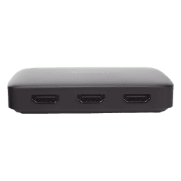 Conmutador HDMI (Switch) 4K@30Hz | 3 Entradas a 1 Salida | 3D | Transmisión Estable | Incluye Control Remoto | Receptor de Infrarrojos | Indicador LED | Chip Inteligente | Incluye Cable Micro USB para Alimentación.