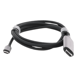 Cable Adaptador USB-C a HDMI / 4K@60Hz / 1.5 m (4.92 ft) / Thunderbolt 3 y 4 / Nylon Trenzado / Aluminio