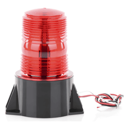 Mini Burbuja de LED / 12-80 VCC / IP66/67 / 3 LEDs / 8 Flashes 70 FPM / 3.9' x 4.9'