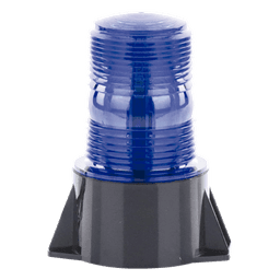 Mini Burbuja de LED / 12-80 VCC / IP66/67 / 3.9 x 4.9 in / SAE J845 Clase III / Azul
