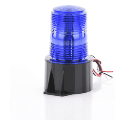 Mini Burbuja de LED / 12-80 VCC / IP66/67 / 3.9 x 4.9 in / SAE J845 Clase III / Azul