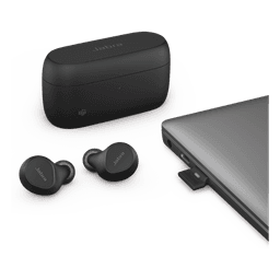 Jabra Evolve2 Buds, Auriculares versión MS con cancelación de ruido activa, Bluetooth conexion hasta 2 dispositivos (20797-999-999)