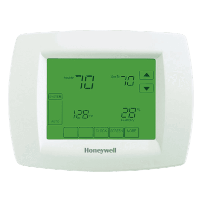 Termostato de funciones fijas BACnet para fancoil y bomba de calor, 19 aplicaciones precargadas, pantalla táctil