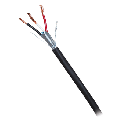 Caja de 305 Metros (1000 Pies) de Cable Blindado de 3 x 18 AWG Blindado Negro